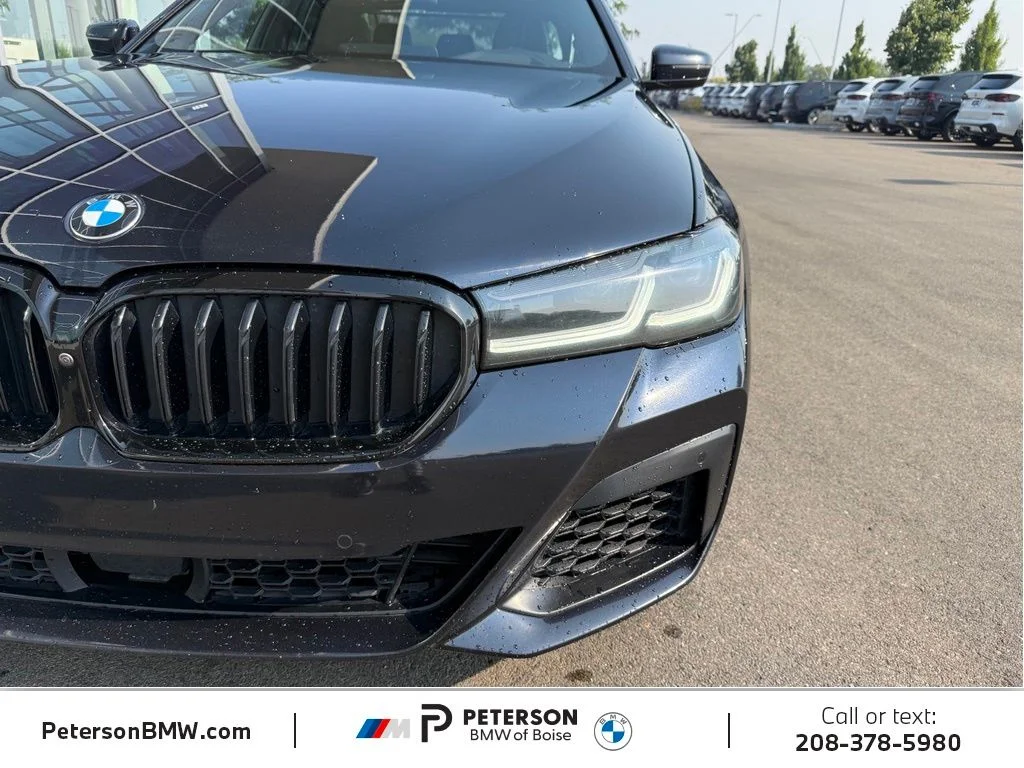 Used 2023 Black BMW M550i xDrive image 39