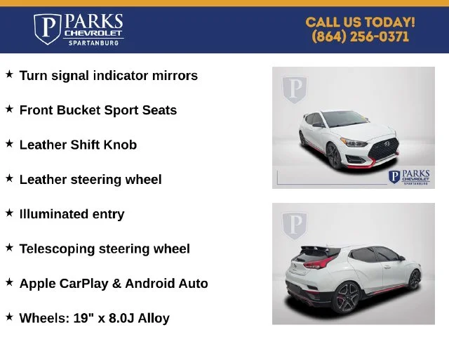 Used 2020 White Hyundai N image 6