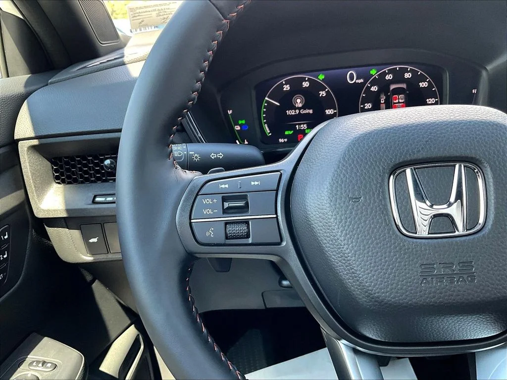 New 2026 Platinum White Pearl Honda AWD Sport-L Hybrid image 12