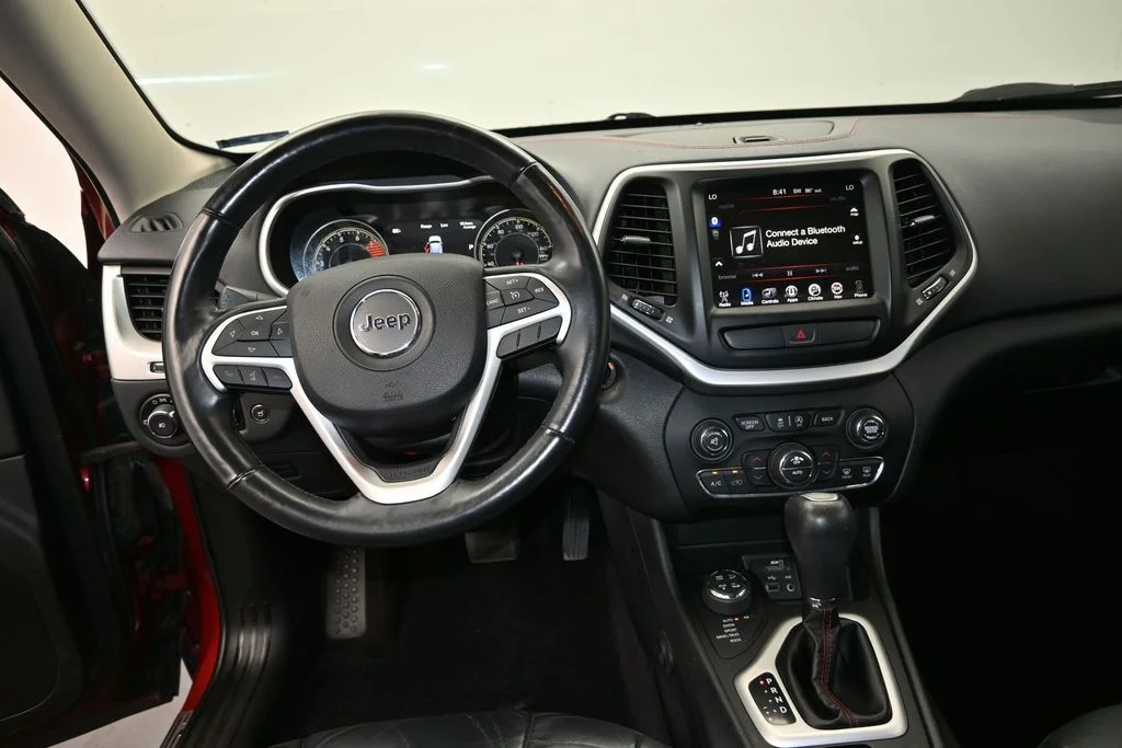 Used 2016 Deep Cherry Red Crystal Pearlcoat Jeep Trailhawk image 16