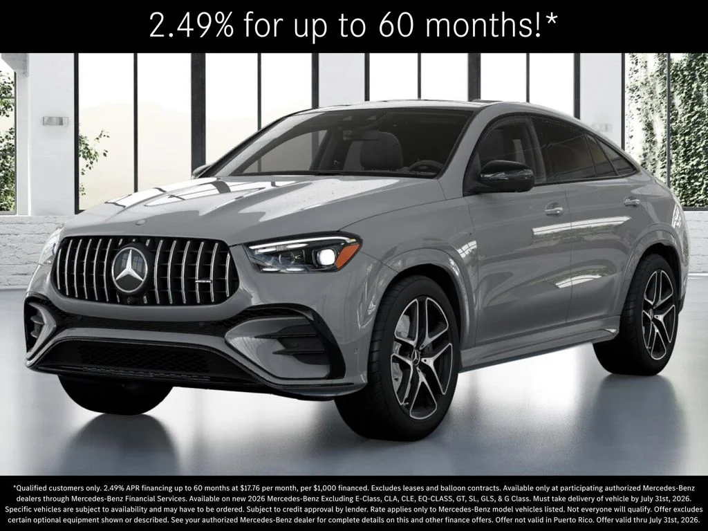 New 2026 MANUFAKTUR Alpine Grey Mercedes-Benz AMG® GLE 53 4MATIC+ Coupe image 1