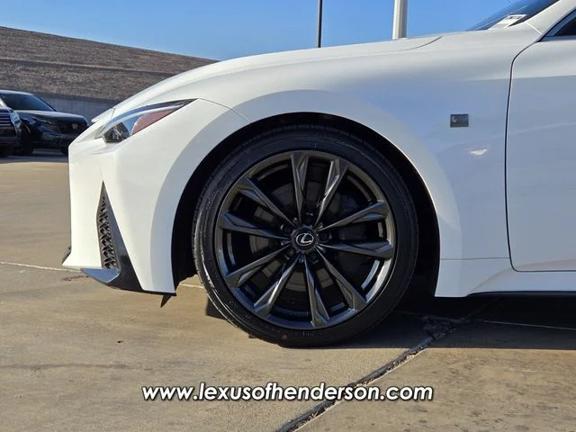 Certified Used 2024 White Lexus 350 F SPORT Design image 10