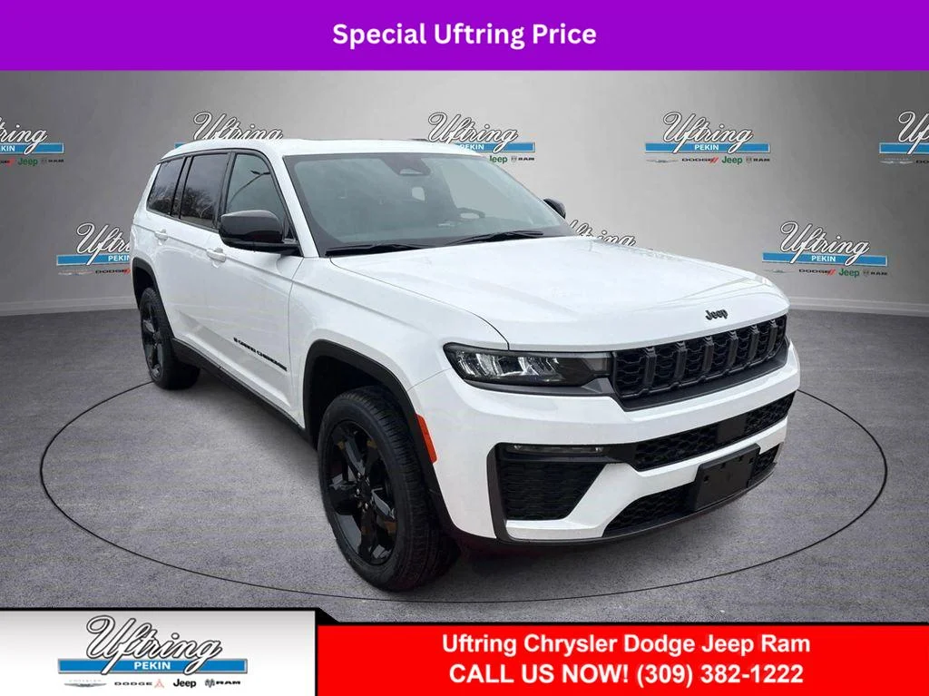 New 2026 Bright White Clearcoat Jeep Limited image 1