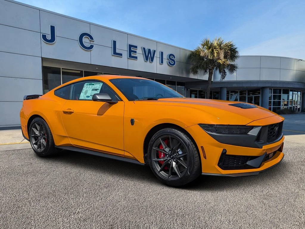 New 2026 Orange Fury Metallic Tri-coat Ford Dark Horse image 1