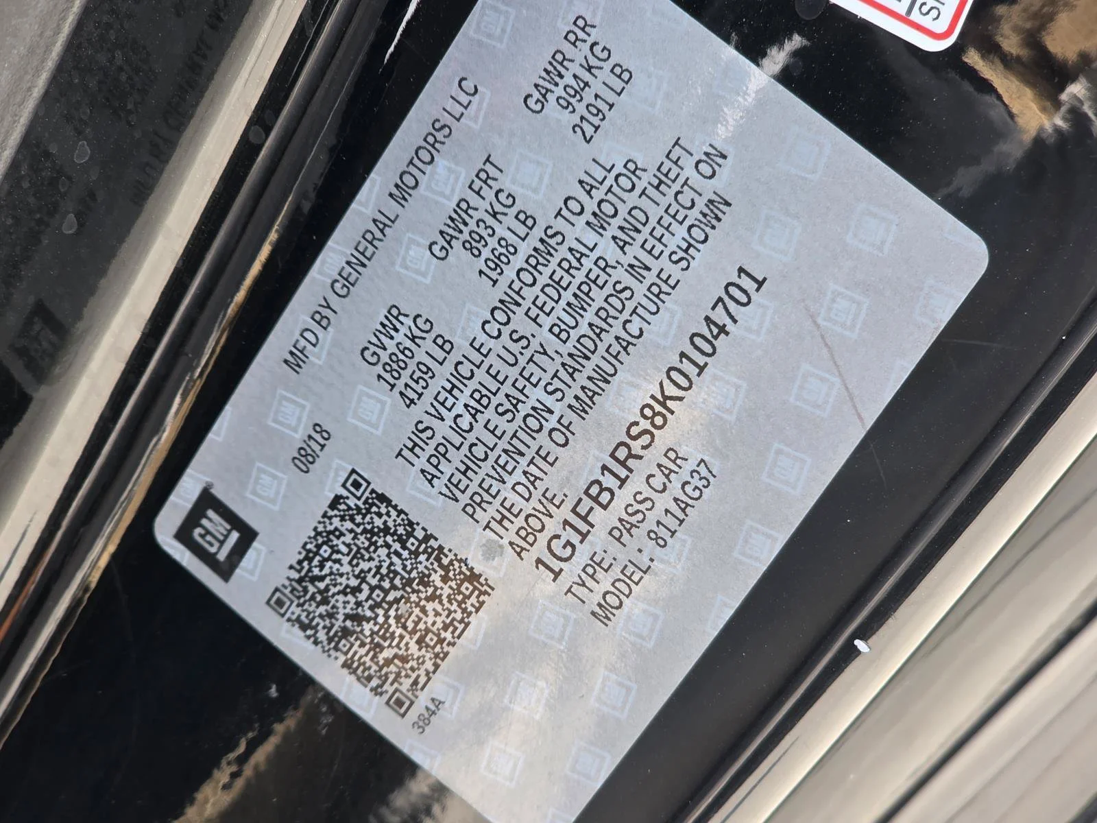 Used 2019 Mosaic Black Metallic Chevrolet 1LT image 18