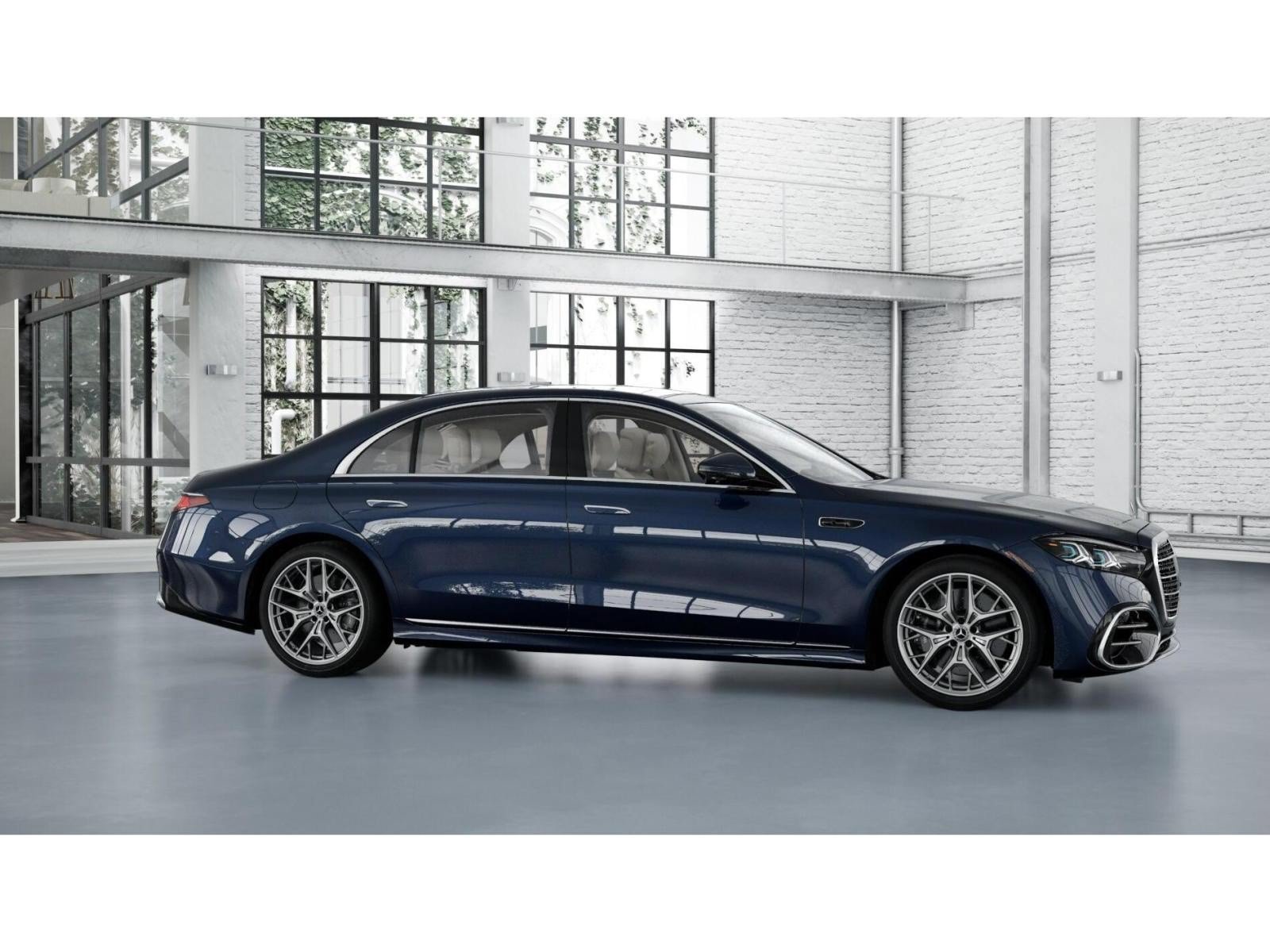 New 2027 Nautical Blue Metallic Mercedes-Benz S 580 4D Sedan 4MATIC® image 15