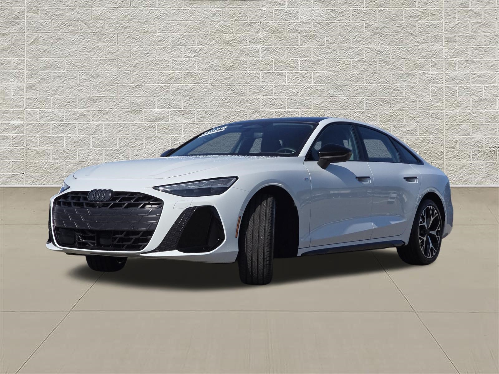 Used 2026 Glacier White Metallic Audi Premium Plus image 3