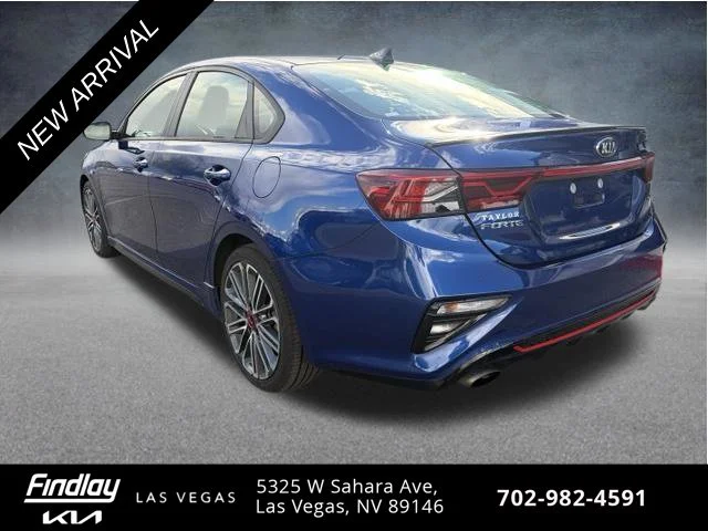 Certified Used 2021 Blue Kia GT image 3