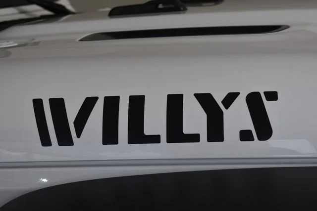 New 2026 Bright White Clear-Coat Exterior Paint Jeep Willys image 11
