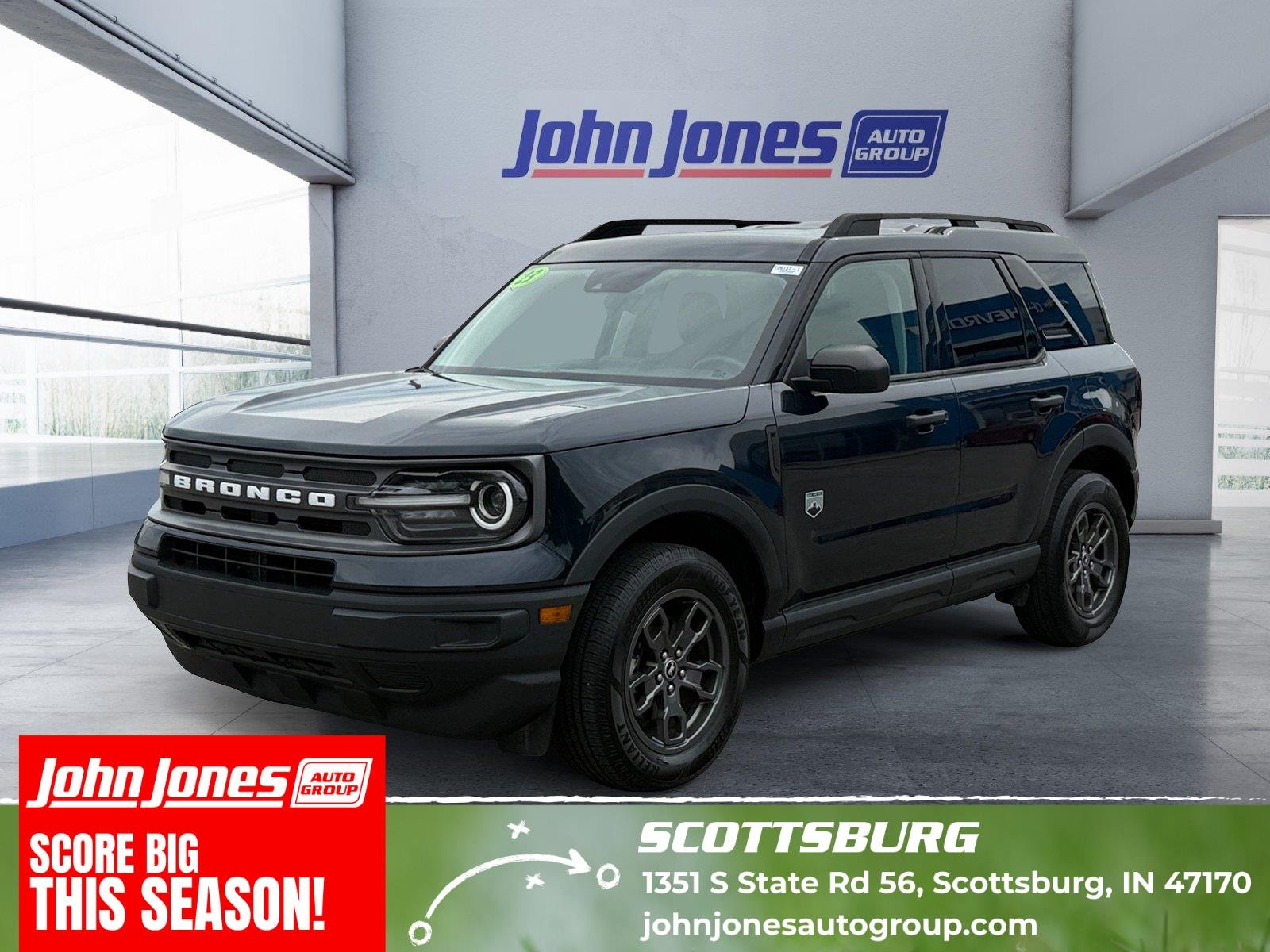 Used 2023 Alto Blue Metallic Tinted Clearcoat Ford Big Bend image 1