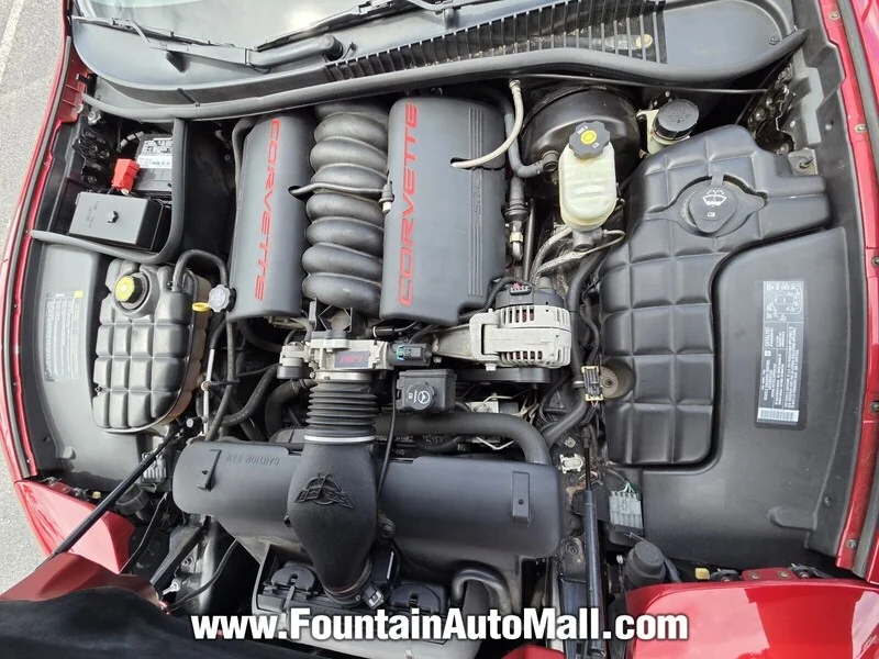 Used 2004 Magnetic Red Metallic CHEVROLET 2DR CPE image 8