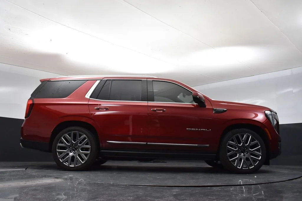 Used 2025 Volcanic Red GMC Denali Ultimate image 39