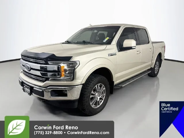 Certified Used 2018 White Gold Ford Lariat image 3