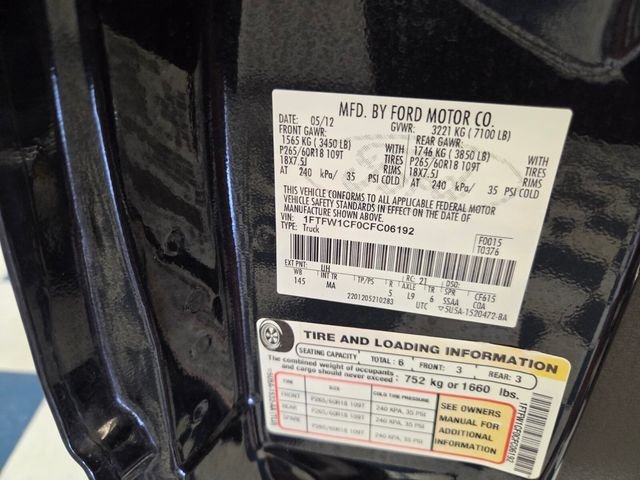 Used 2012 Black Ford XLT image 17
