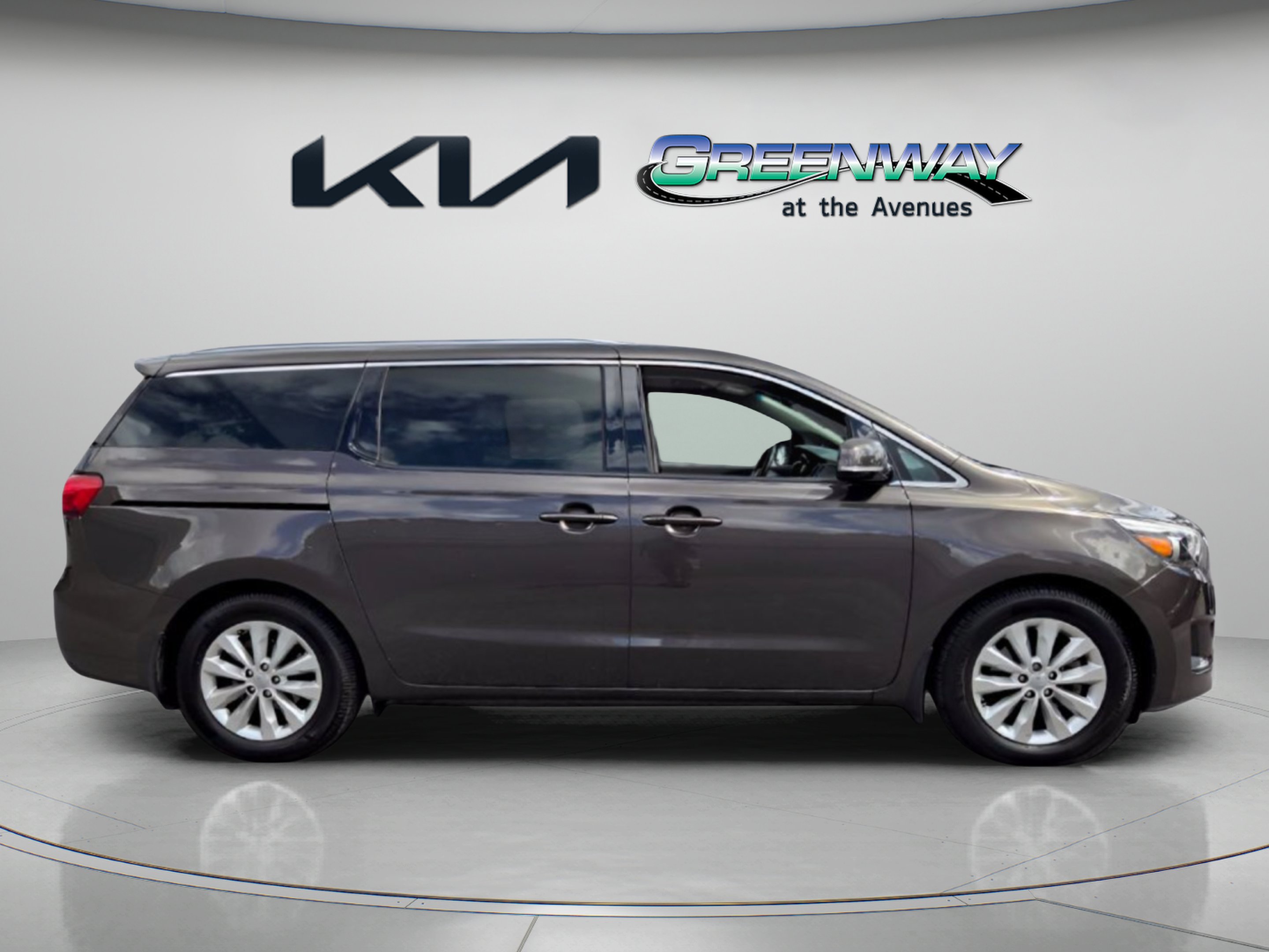 Used 2017 Titanium Bronze Kia EX image 8