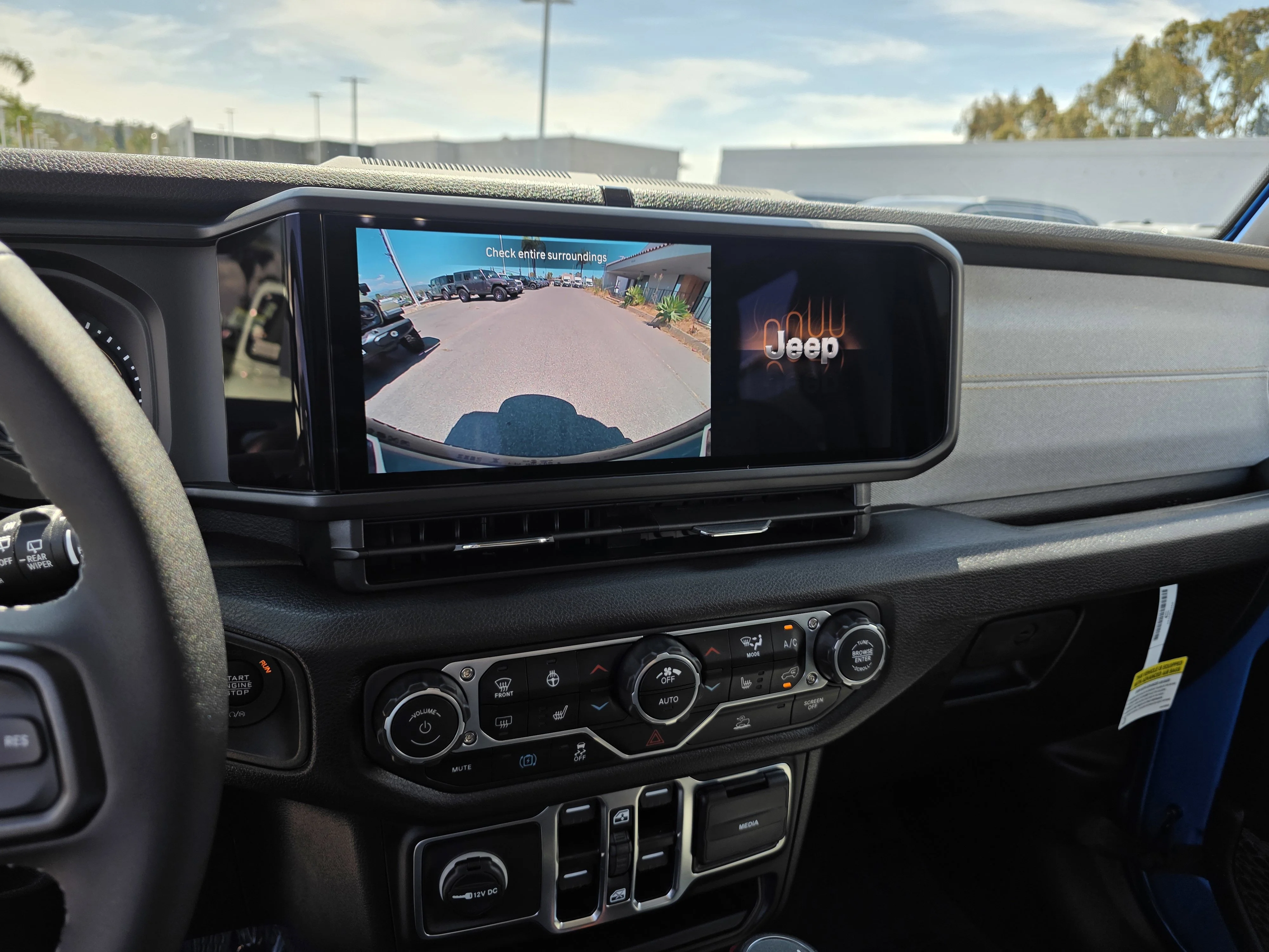 New 2025 Blue Pearl Jeep Sport S 4xe image 15