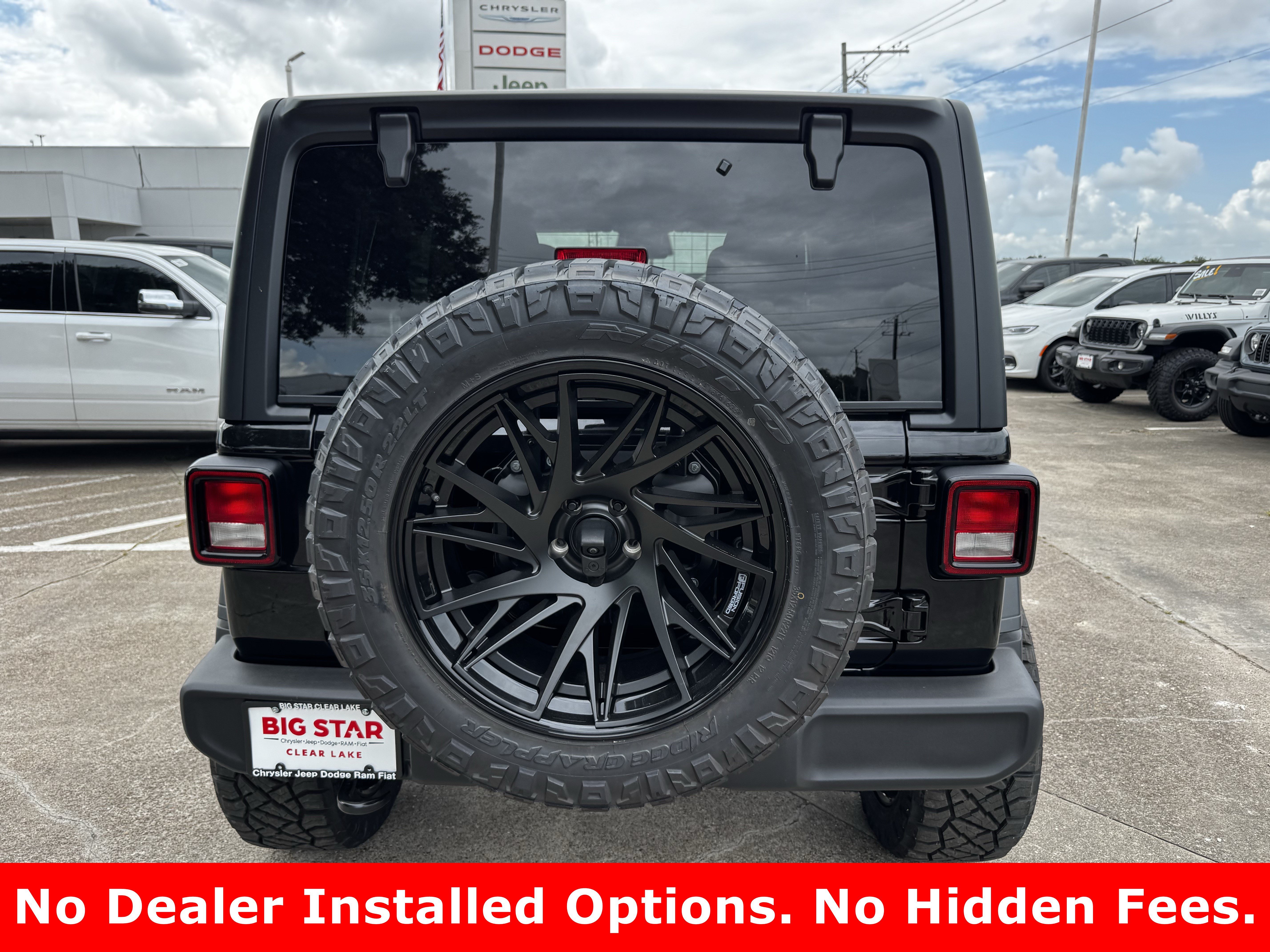 New 2026 Black Clear-Coat Exterior Paint Jeep Sport S image 6