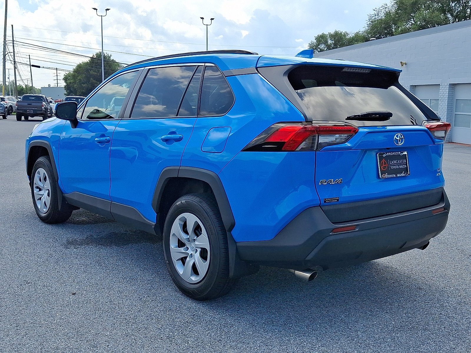 Used 2020 Blue Flame Toyota LE image 5