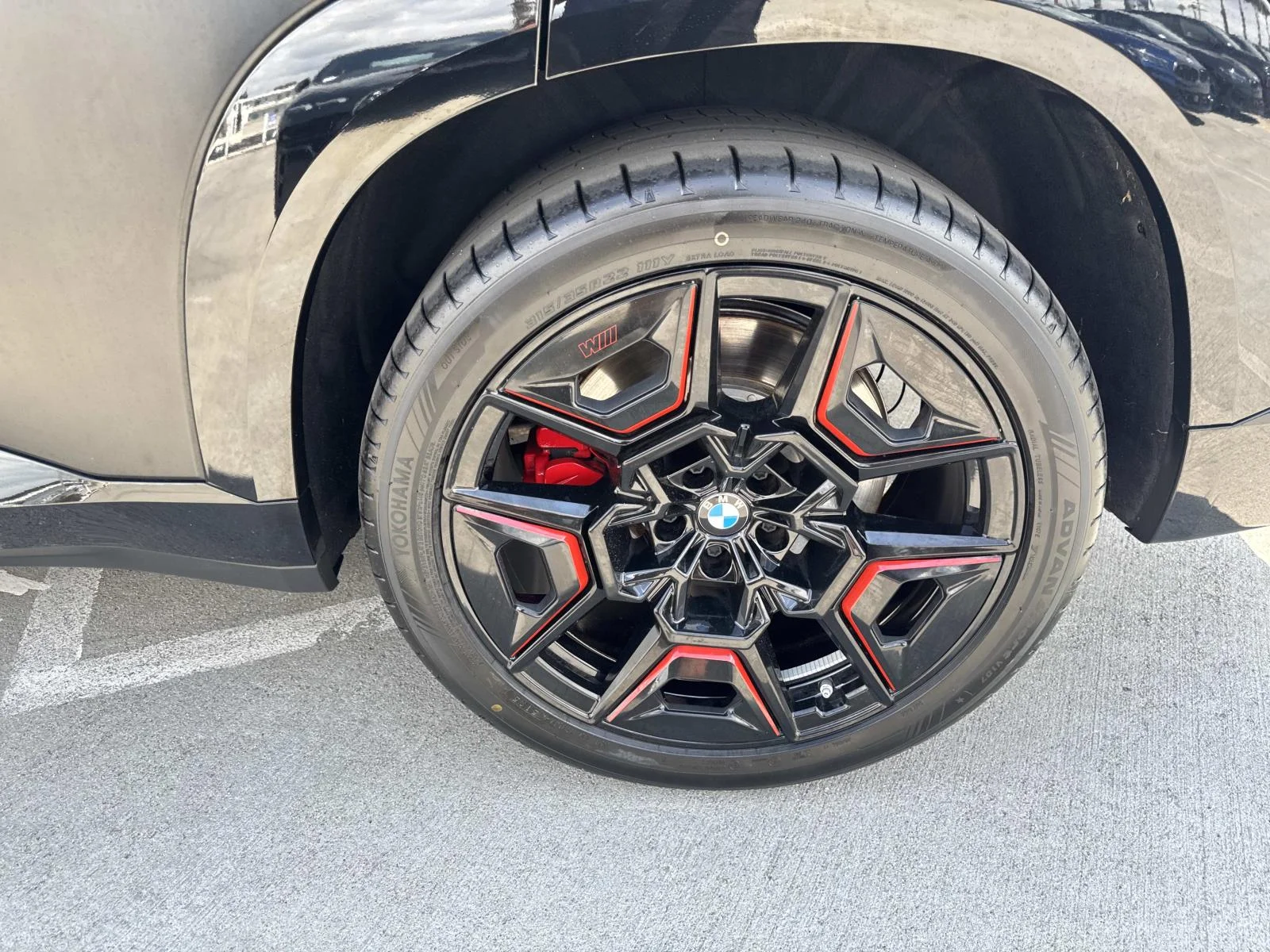 Certified Used 2024 Individual Frozen Black Metallic BMW Label Red Sports Activity Vehicle image 6