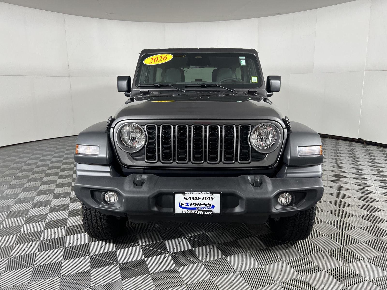 Used 2026 Granite Crystal Metallic Clearcoat Jeep Sport S image 3