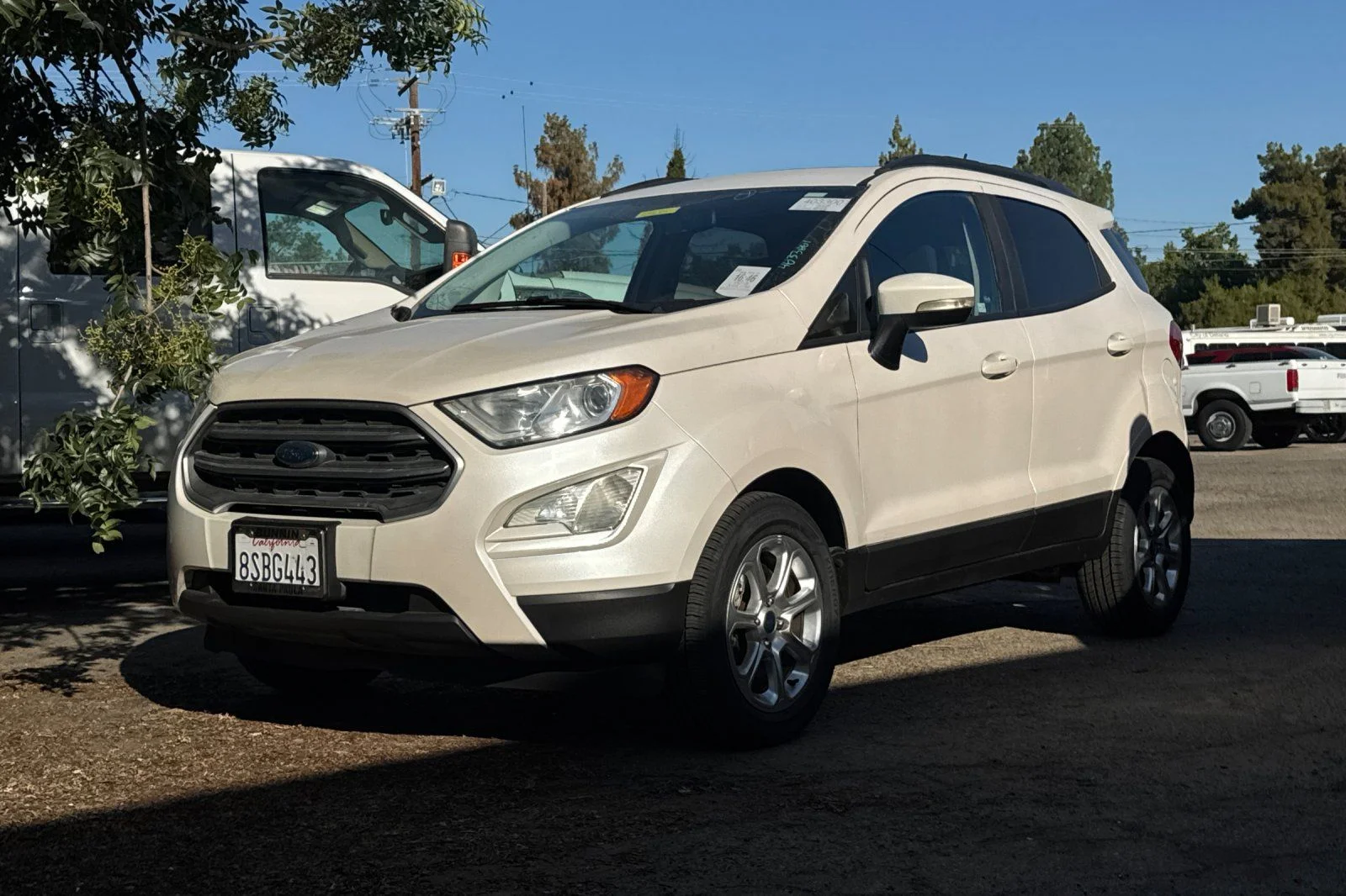 Used 2019 Ford Ecosport SE with VIN MAJ3S2GE6KC261449 for sale in Porterville, CA