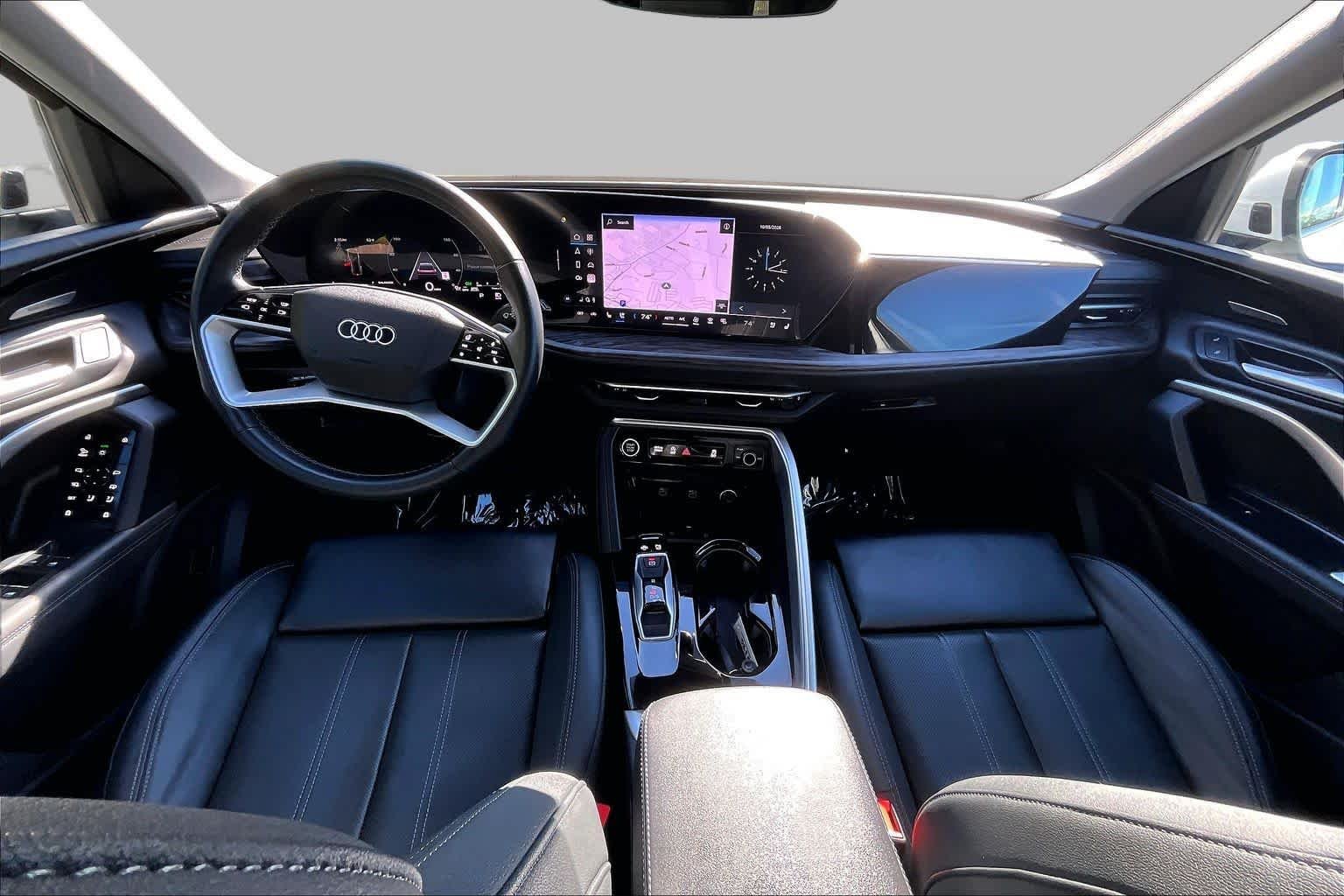 Used 2025 Glacier White Metallic Audi Premium Plus image 16