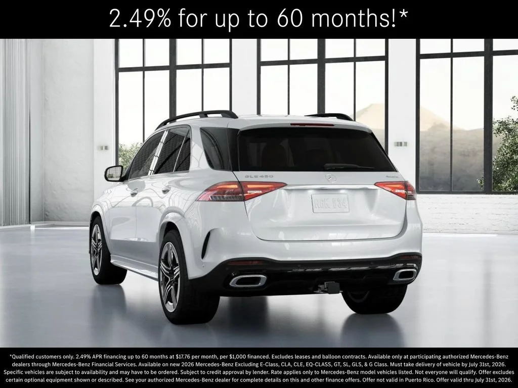 New 2026 MANUFAKTUR Moonlight White Metallic Mercedes-Benz GLE 450 image 69