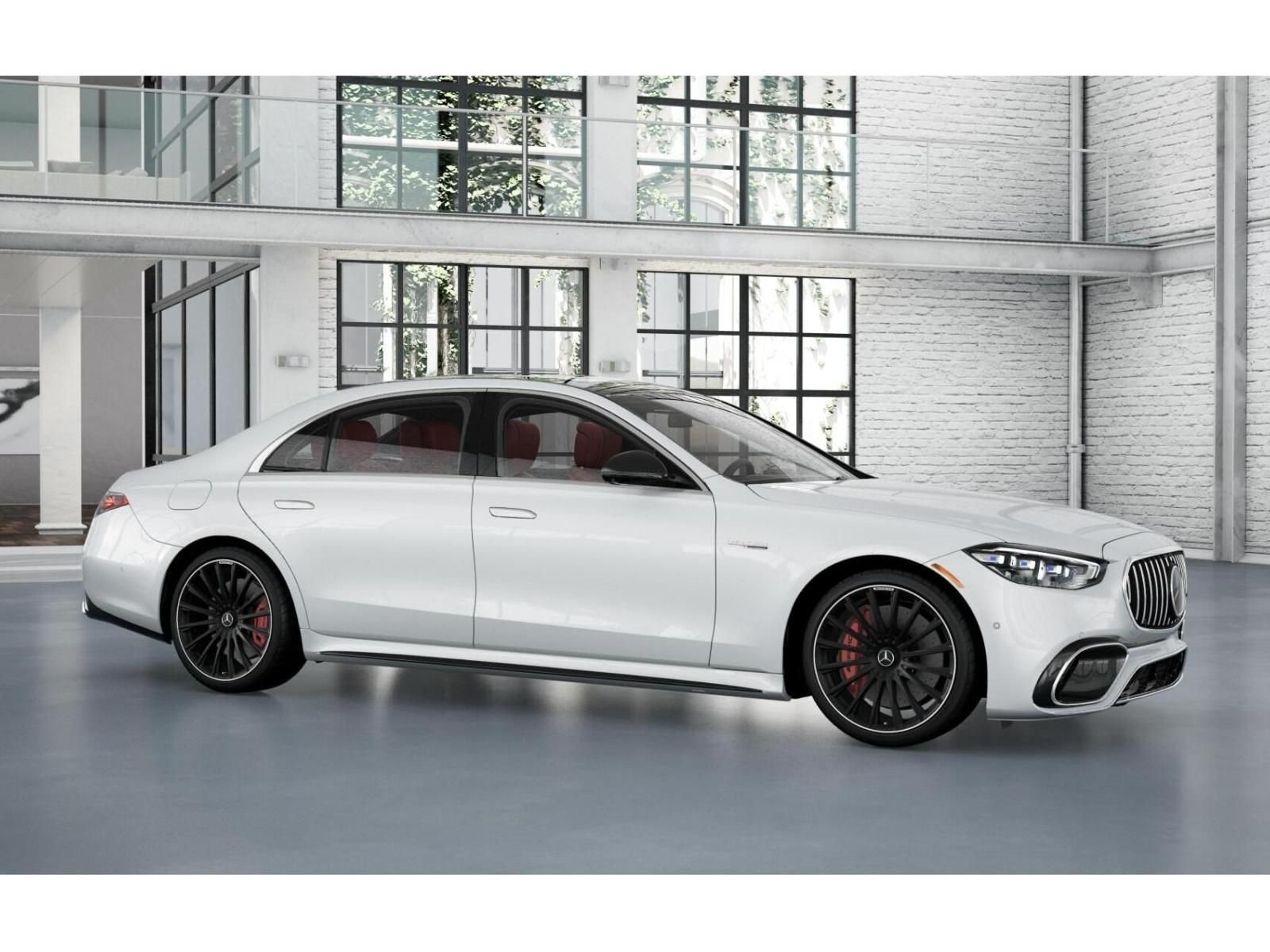 New 2026 MANUFAKTUR Moonlight White Metallic Mercedes-Benz S 63 E AMG® image 15