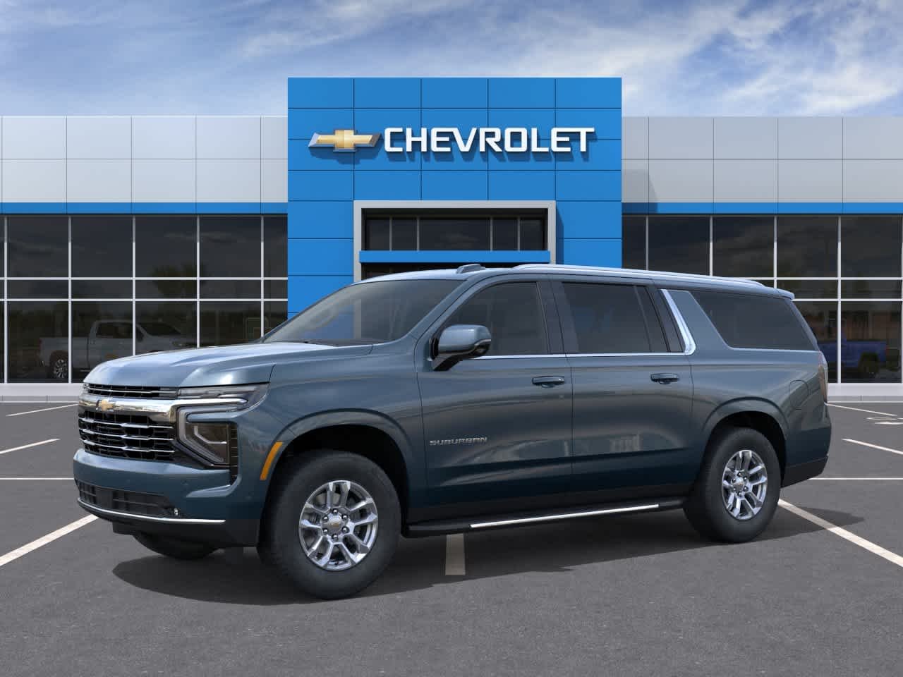 New 2026 Lakeshore Blue Metallic Chevrolet LT image 2