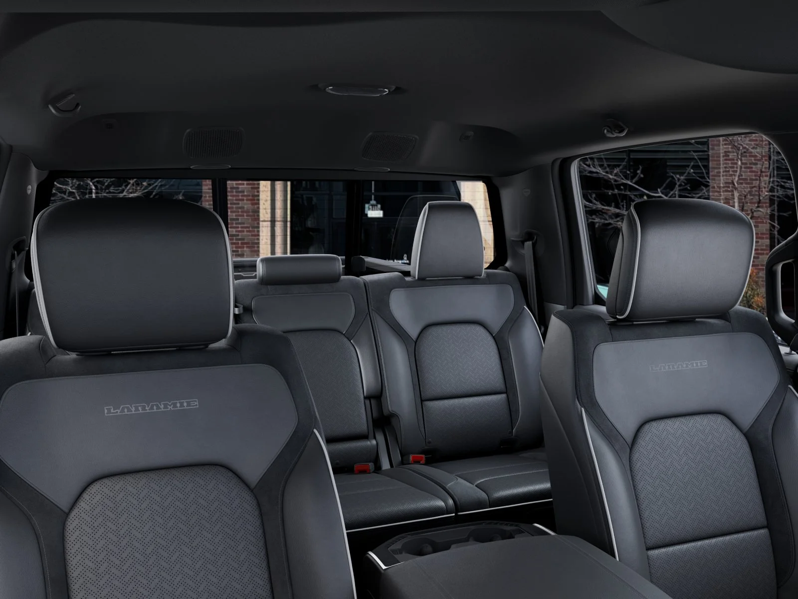 New 2026 Granite Crystal Metallic Clear-Coat Exterior Paint RAM Laramie image 52
