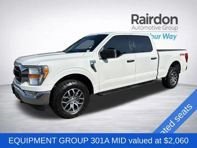 Used 2021 Oxford White Ford XLT image 3