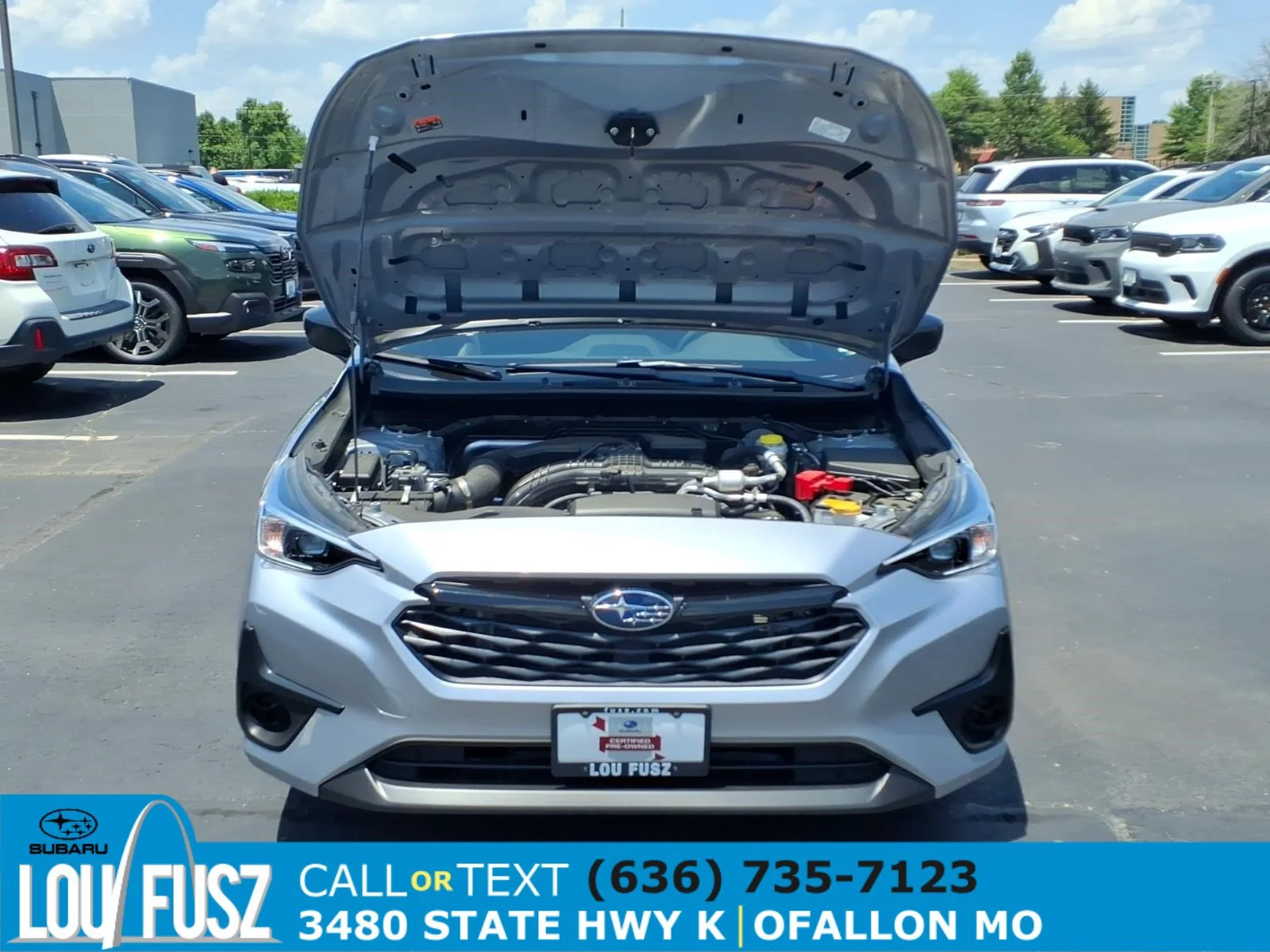 Used 2025 Ice Silver Metallic Subaru Base image 32