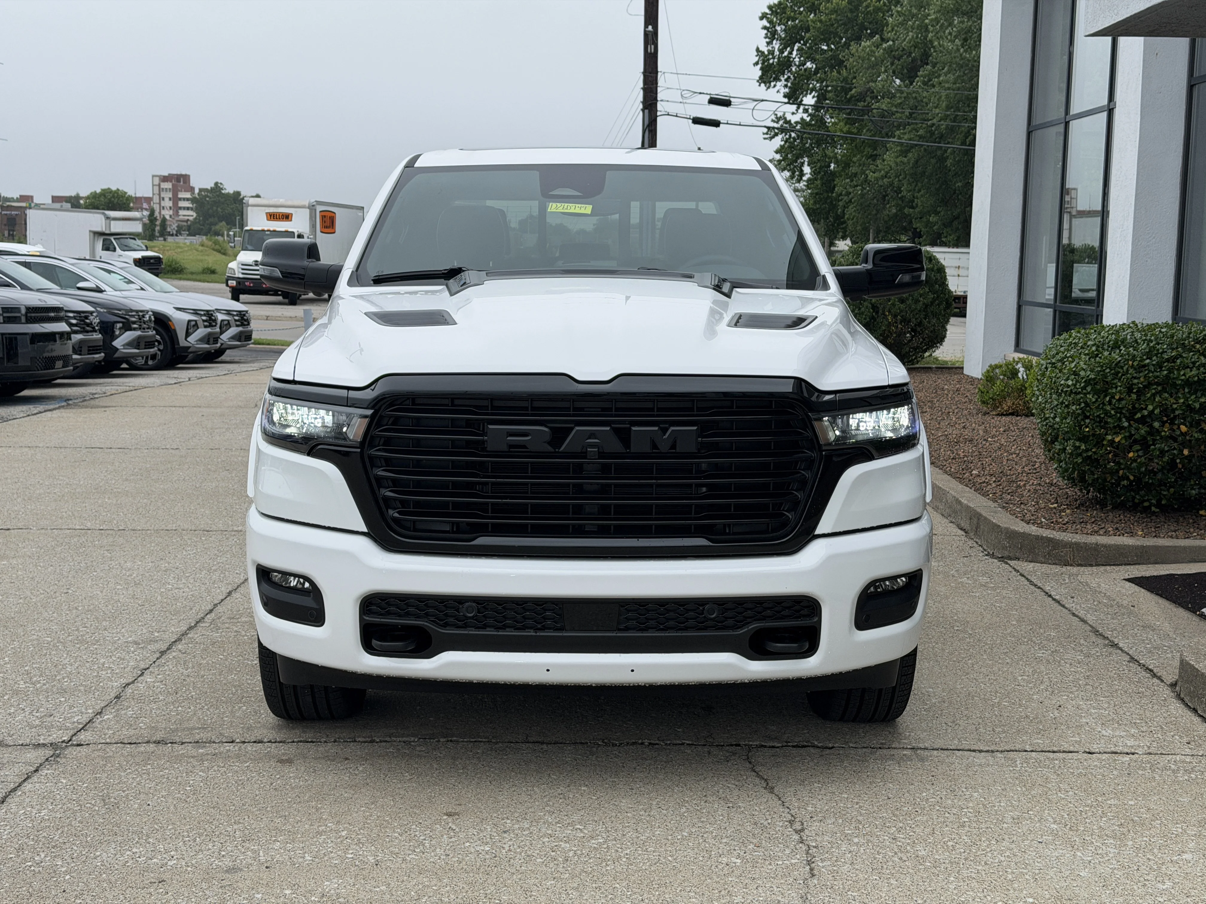 New 2026 Bright White Clear-Coat Exterior Paint RAM Laramie image 21