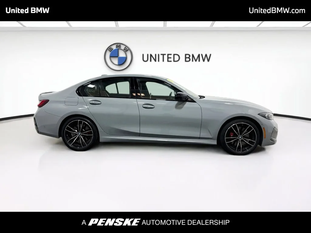 Certified Used 2024 Gray Metallic BMW 330i xDrive image 4
