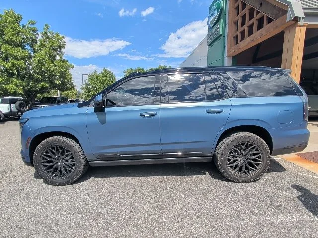 Used 2025 Blue Cadillac Sport Platinum image 2