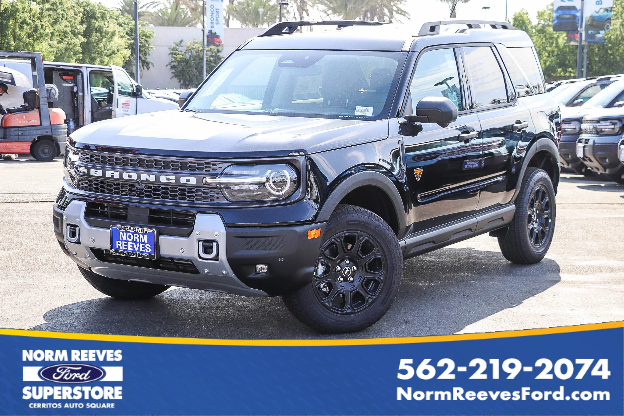 New 2026 Shadow Black Ford Badlands® image 1