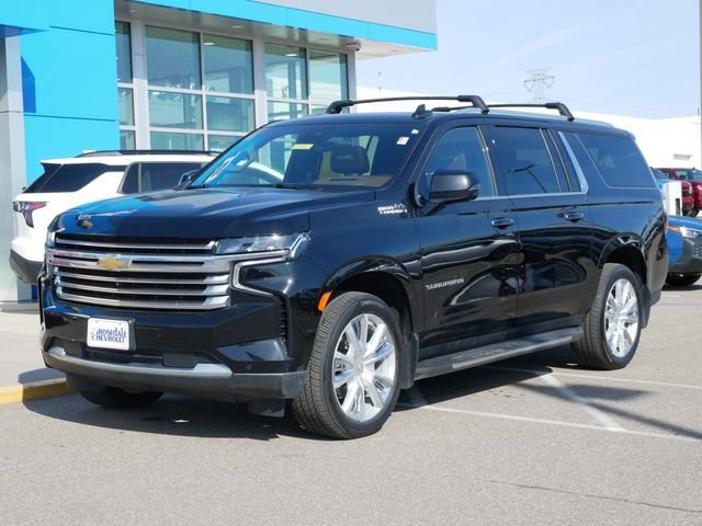 Used 2024 Chevrolet Suburban High Country with VIN 1GNSKGKL8RR155513 for sale in Roseville, Minnesota