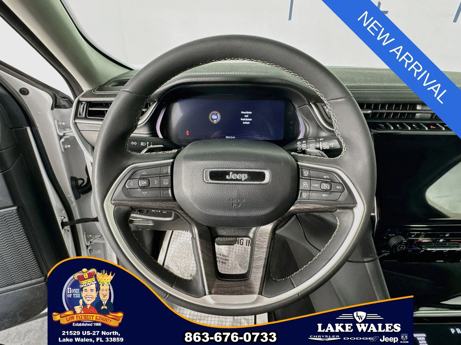 Used 2023 White Jeep Limited image 11