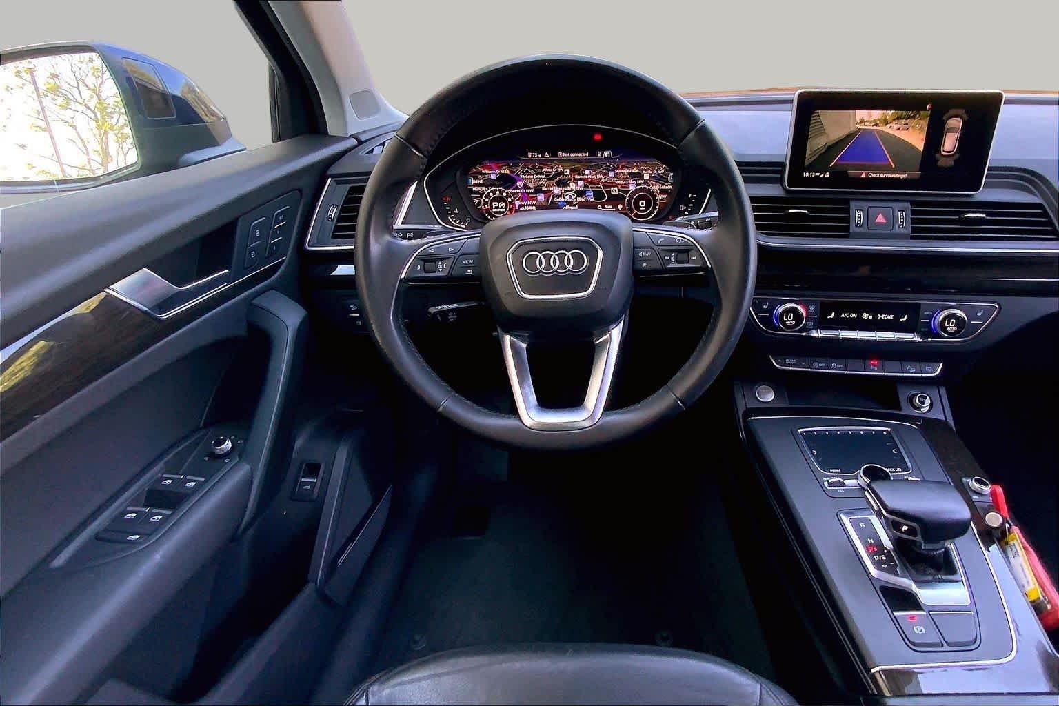 Used 2018 Moonlight Blue Metallic Audi Premium Plus image 6