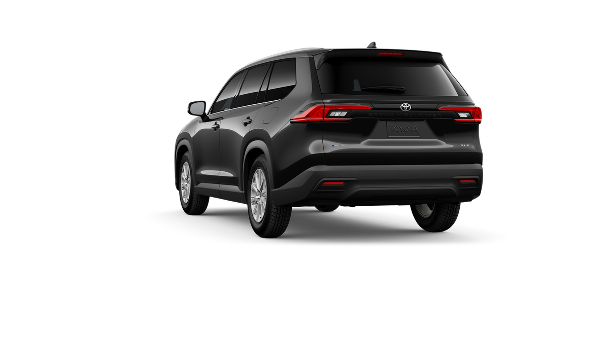New 2026 Midnight Black Metallic Toyota Hybrid XLE image 7