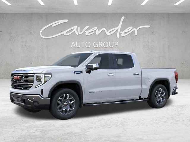 New 2026 Glacier White Tricoat GMC SLT image 2