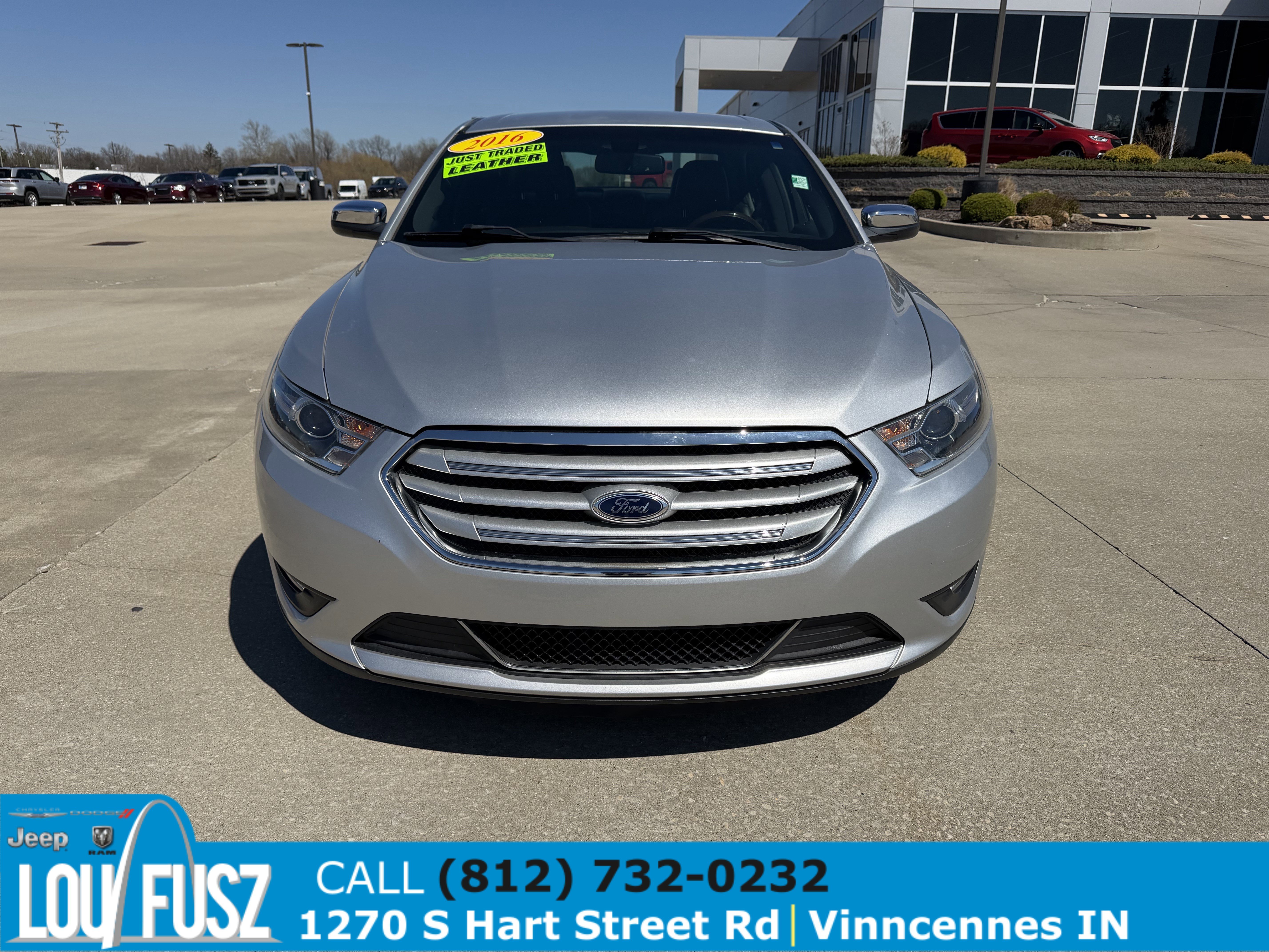 Used 2016 Ford Taurus Limited with VIN 1FAHP2F82GG129758 for sale in Vincennes, IN