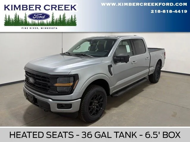 New 2026 Iconic Silver Metallic Ford XLT image 1