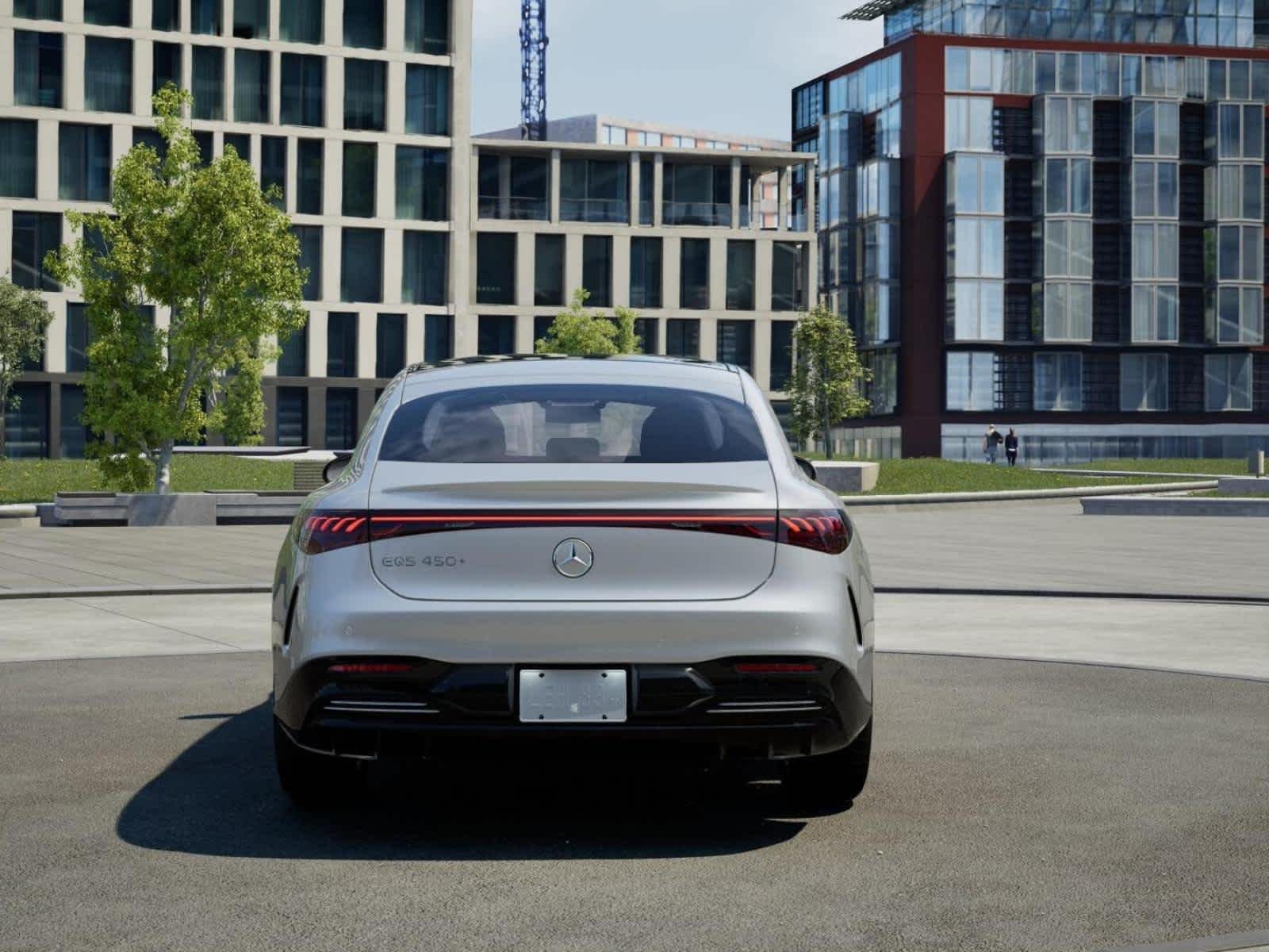 New 2026 MANUFAKTUR Moonlight White Metallic Mercedes-Benz EQS 450+ image 23