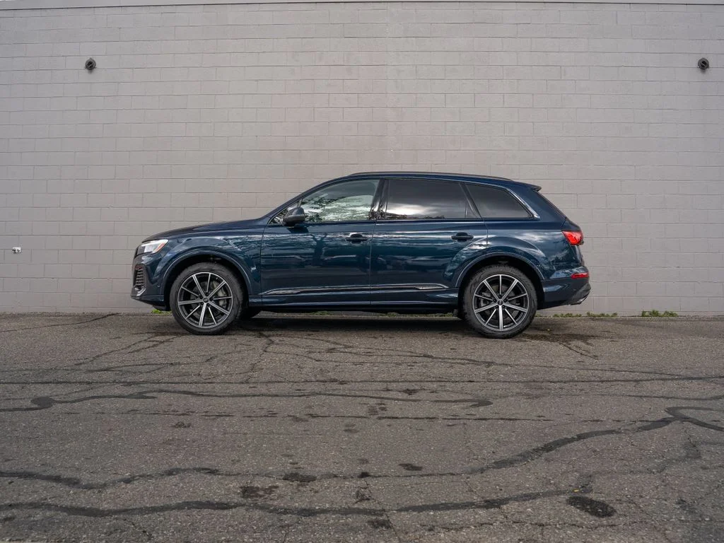Used 2025 Blue Metallic Audi 45 Premium Plus image 2