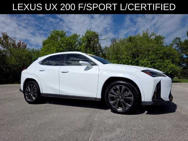 Certified Used 2022 White Lexus 200 F SPORT image 1