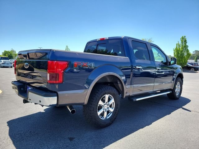 Used 2020 Blue Jeans Metallic Ford Lariat image 4
