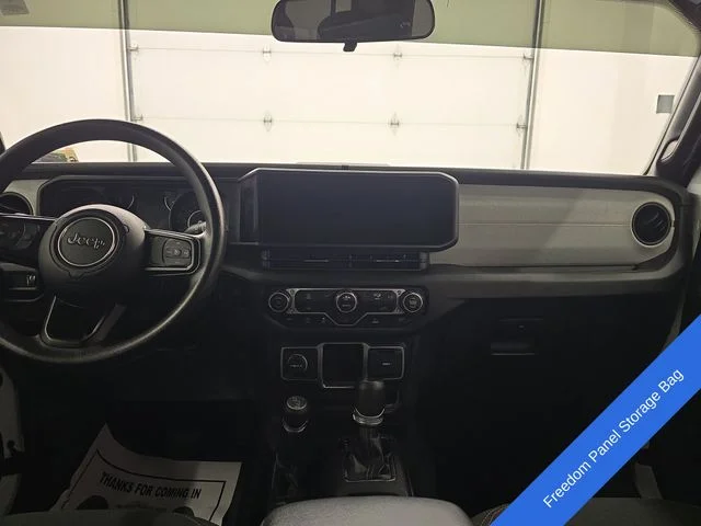 Used 2024 Bright White Clearcoat Jeep Sport image 13