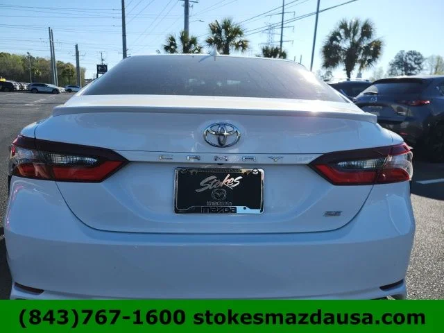 Used 2024 White Toyota SE image 7