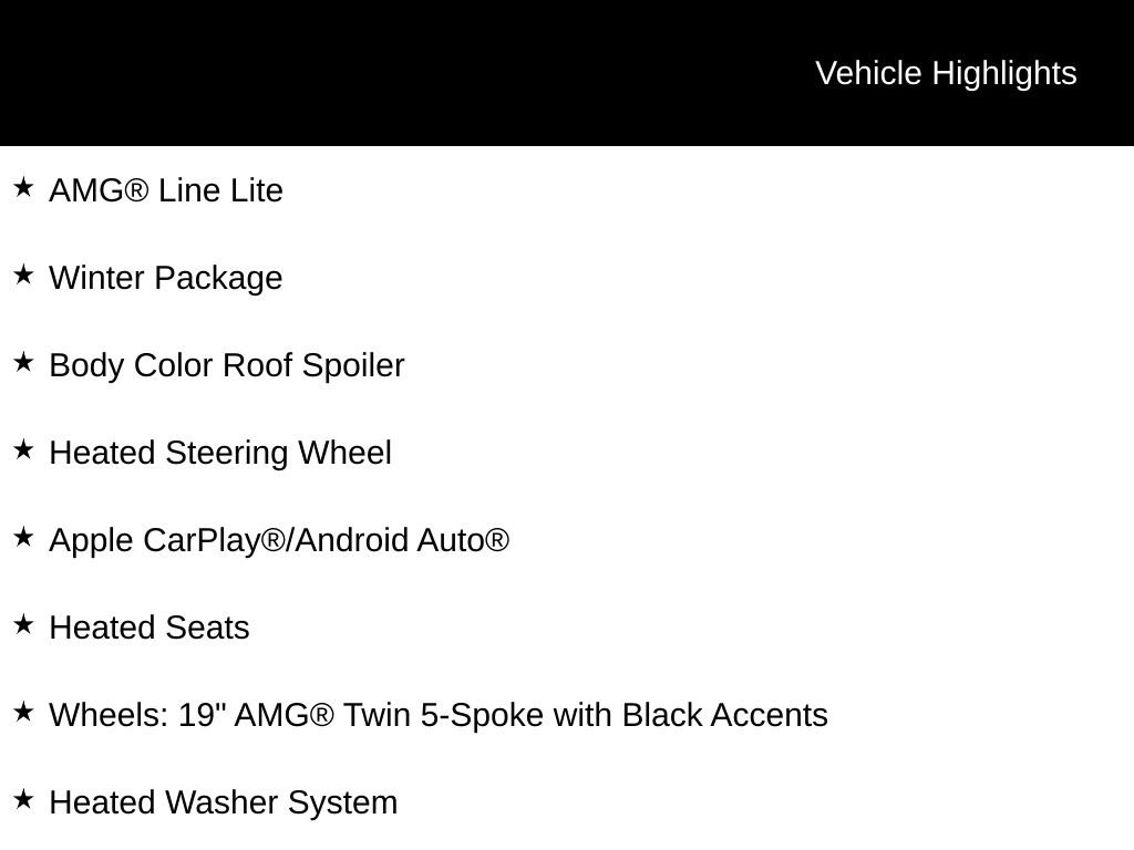 New 2026 Night Black Mercedes-Benz GLA 250 image 3
